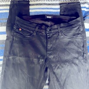 Hudson black jeans Christa super skinny size 28